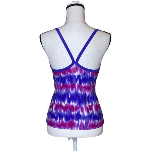 Nike Tie-Dye Tankini Top - Size 10 - Picture 2 of 5